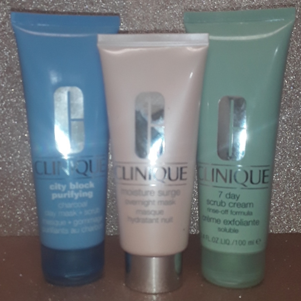 Clinique skincare products